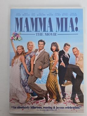 MAMMA MIA! The Movie DVD — Blue Cover